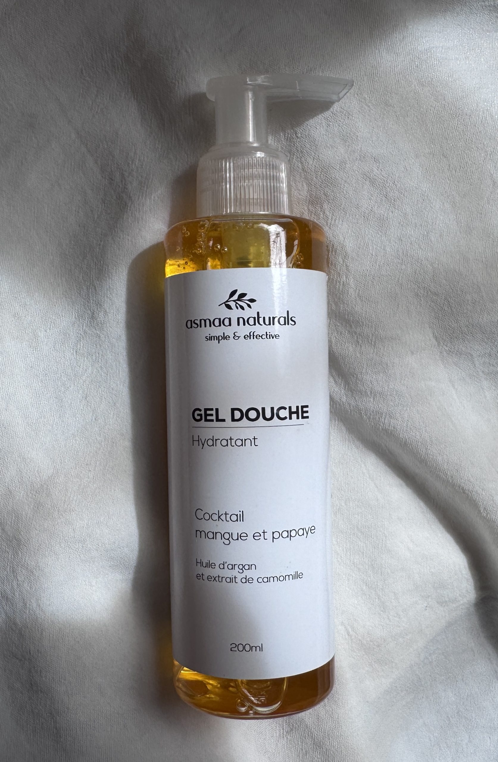 Gel douche au mangue et papaye Gel douche au mangue et papaye