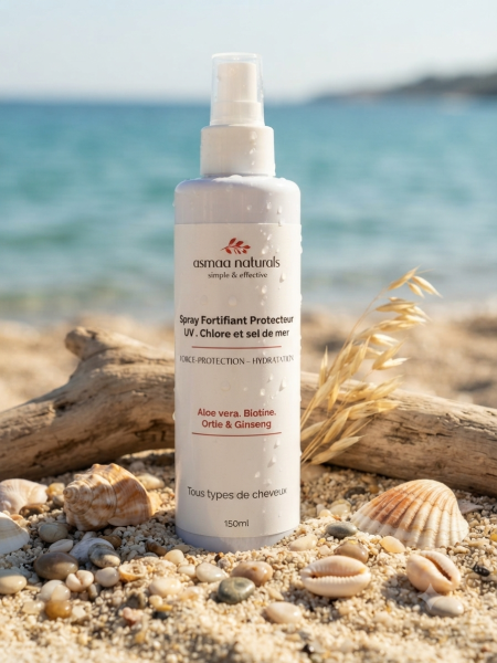 Spray Fortifiant Protecteur UV Chlore et Sel de Mer